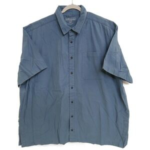 5.11 Tactical Series‎ Shirt Mens 2XL Blue Short Sleeve Button Down Cotton Pocket
